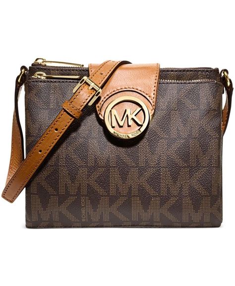 macy's michael kors crossbody bags